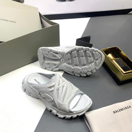 Balenciaga Track Slides – Bold Luxury Footwear