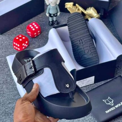Naked Wolfe Designer Slides – Bold Luxury Streetwear