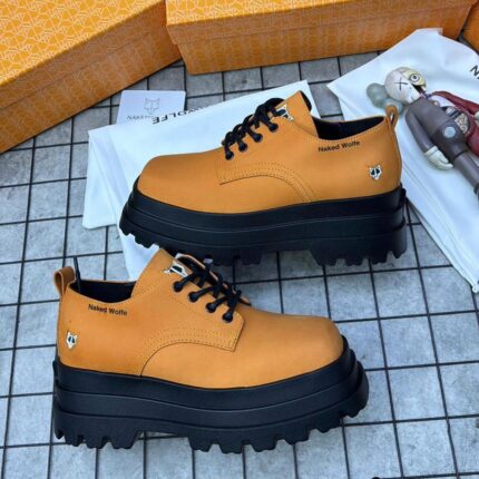 Naked Wolfe Grey/Black | Bold Luxury Streetwear Boot
