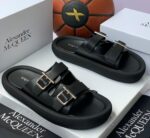 Alexander McQueen Two-Strap Sandals | JinsoLegacy