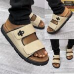 Men's Olive Green Platform Sandals | JinsoLegacy - Free Delivery in Nigeria