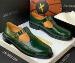 Classic J.M. Weston Leather Monk Shoes | JinsoLegacy
