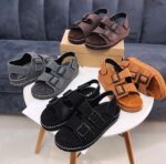 Zara Suede Double-Strap Sandals | JinsoLegacy