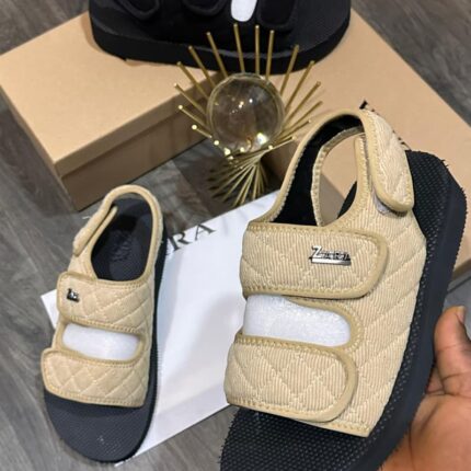 Zara Quilted Strap Sandals | JinsoLegacy