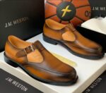 Classic J.M. Weston Leather Monk Shoes | JinsoLegacy