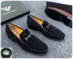 Giorgio Armani Style Brown Suede Loafers | JinsoLegacy - Free Nationwide Delivery