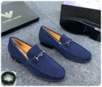 Giorgio Armani Style Brown Suede Loafers | JinsoLegacy - Free Nationwide Delivery