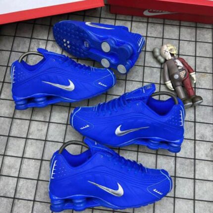 Nike Shox Style Navy & White Sneakers | JinsoLegacy