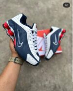 Nike Shox Style Navy & White Sneakers | JinsoLegacy