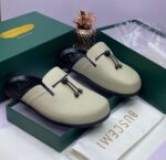 Buscemi Style Leather Mules