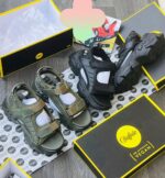 Buffalo Style Chunky Platform Sandals (Black/Olive) | JinsoLegacy - Image 2