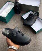 Buscemi Style Leather Mules