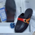 Balenciaga Style Tri-Color Mule Loafers | JinsoLegacy – Free Nationwide Delivery