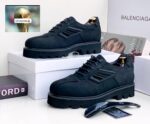 Balenciaga Style All-Black Platform Lace-Ups | JinsoLegacy
