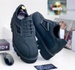 Balenciaga Style All-Black Platform Lace-Ups | JinsoLegacy