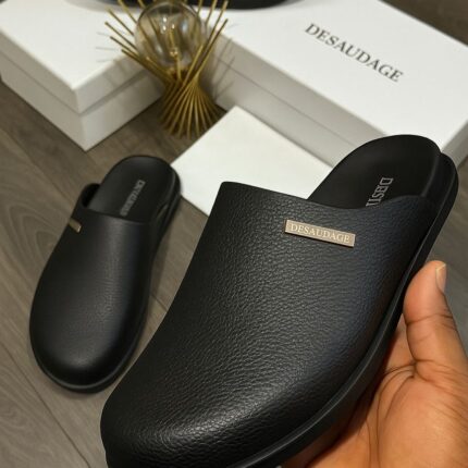 Desaudage Minimalist Leather Mules | JinsoLegacy - Free Nationwide Delivery