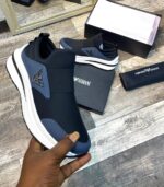 Emporio Armani Luxury Slip-On Sneakers: Effortless Italian Style
