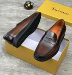 Billionaire Italian Couture Men's Leather Penny Loafers
