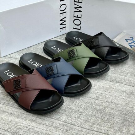 Loewe Anagram Cross-Strap Sandals – JinsoLegacy | Free Delivery & Payment on Delivery