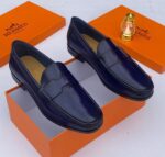 Hermès Paris Leather Loafers – Classic Black | JinsoLegacy Nigeria