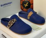 Burberry Rubber Stingray Clogs with Vintage Check Strap – Black | JinsoLegacy Nigeria