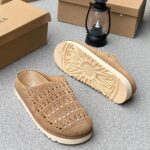 Zara Perforated Split Suede Mules – Grey | JinsoLegacy Nigeria
