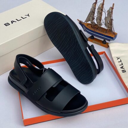 Bally Men’s Mayflower Black Sandals