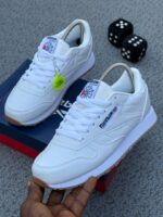 Reebok Classic Leather White Gum Sole Sneakers