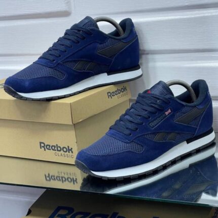 Reebok Classic Utility Blue Suede Sneakers