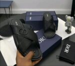 Dior Palm Crisscross Sandals with CD Logo