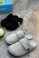 Suede Clog Mules for Men