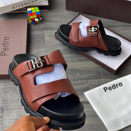 Pedro Icon Buckle Chunky Lugged Sandals