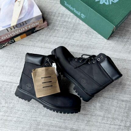 Timberland Premium 6-Inch Waterproof Boots in Black