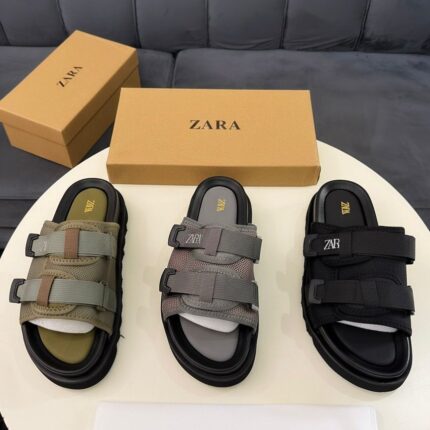 Zara Men’s Tech Slides with Adjustable Straps