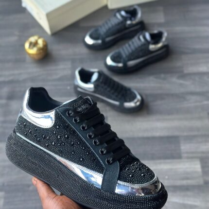 Alexander McQueen Rhinestones Luxury Sneakers