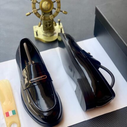 Burgundy Luxury Corporate Men’s Loafers