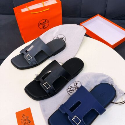 Hermès Izmir Blue Men’s Sandals