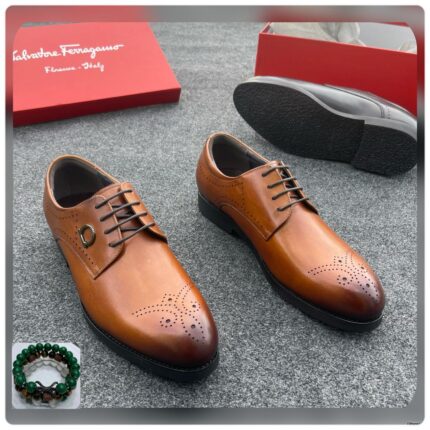 Men’s Leather Brogue Dress Shoes 1