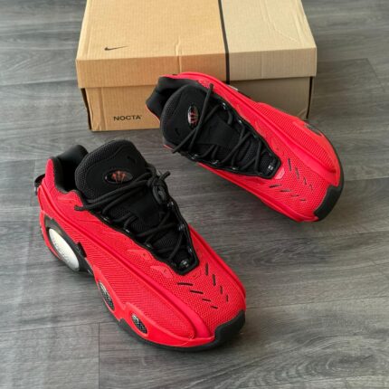 Nike NOCTA Glide Bright Crimson Sneakers