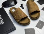 Diesel Slides with Embossed D Logo