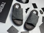 Diesel Slides with Embossed D Logo