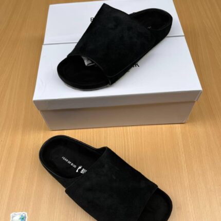 Fear of God Luxury Suede Slides