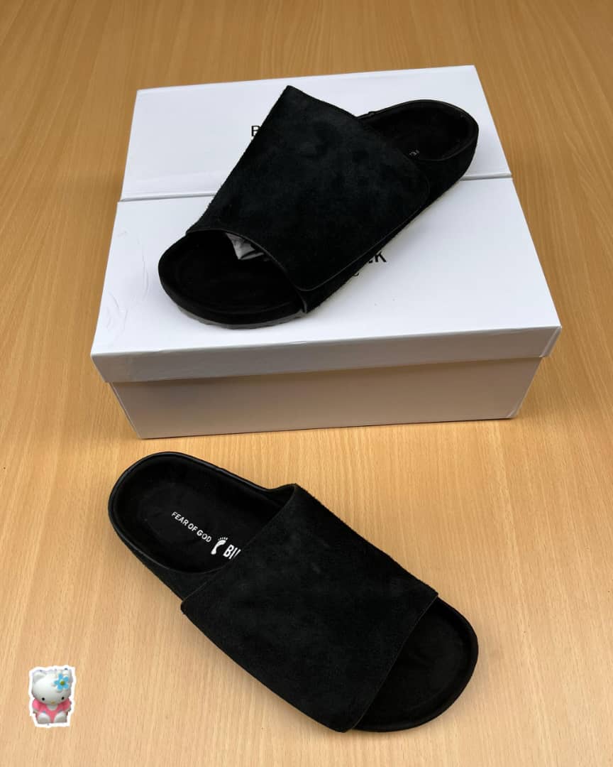 Fear of God Luxury Suede Slides Fear of God Luxury Suede Slides