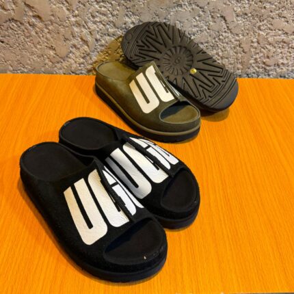 UGG Logo Platform Slides