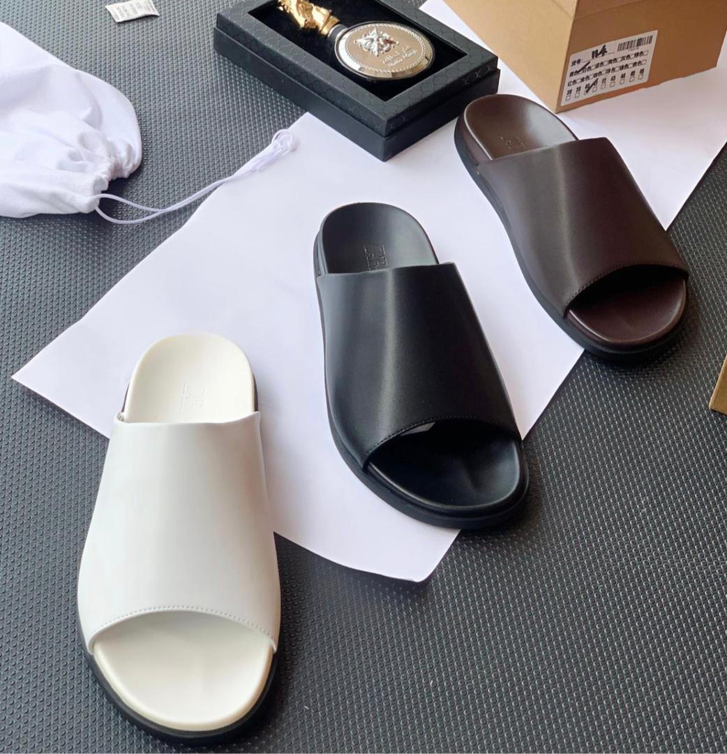 Zara Leather Slip-On Shoes Zara Leather Slip-On Shoes