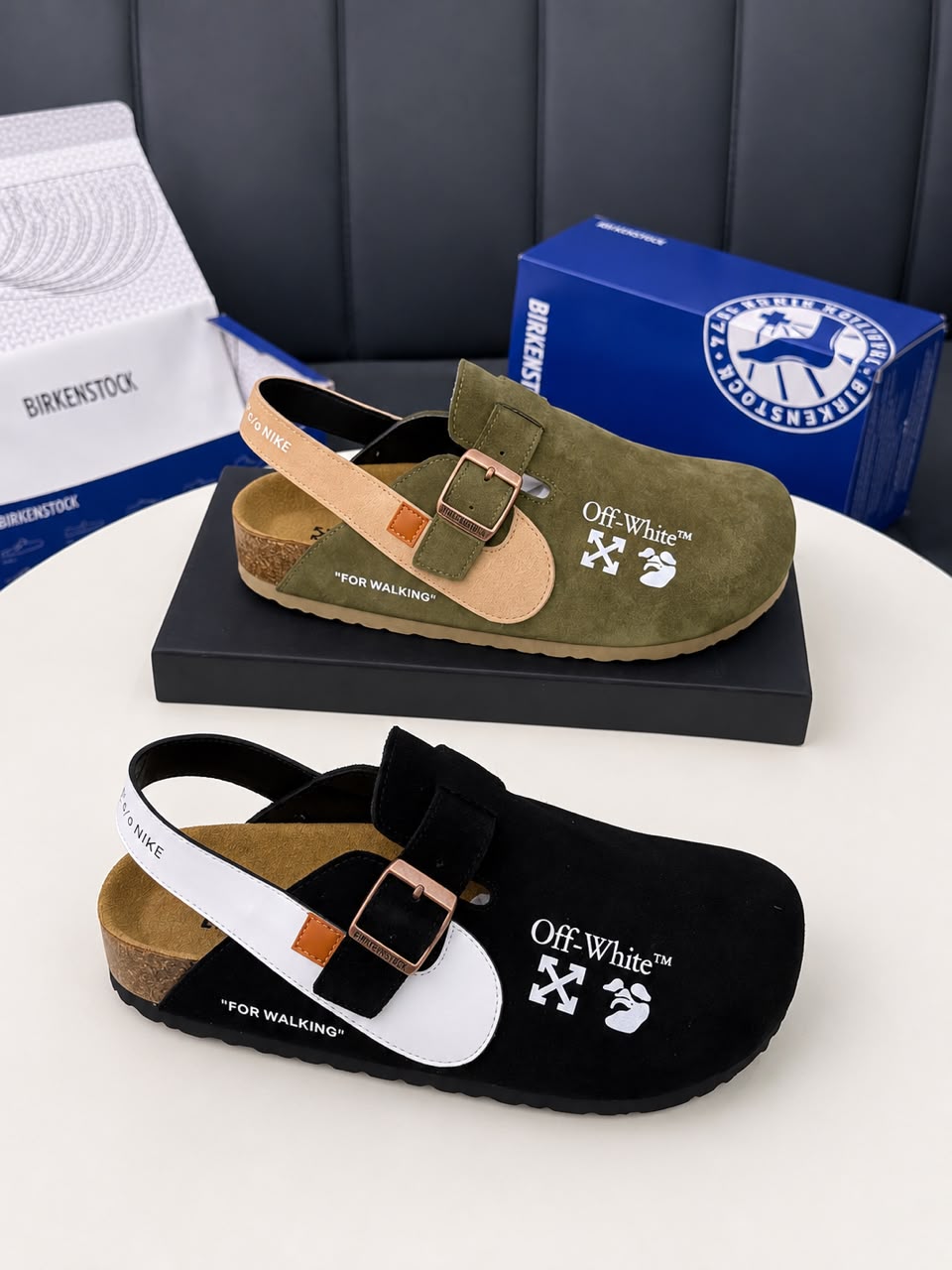 Birkenstock x Nike x Off-White Concept Sandals Birkenstock x Nike x Off-White Concept Sandals