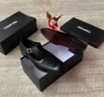 Men’s Black Leather Sandals