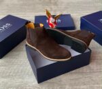 Men’s Black Suede Chelsea Boots