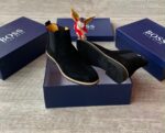Men’s Black Suede Chelsea Boots