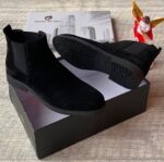 Men’s Black Suede Chelsea Boots